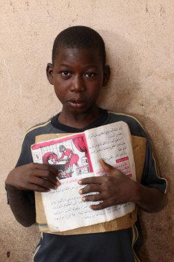 Bamako 'daki İslam okulu. Mali. 