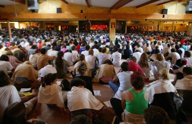  Fransa 'daki Ekümenik Taize Topluluğu. Fransa.