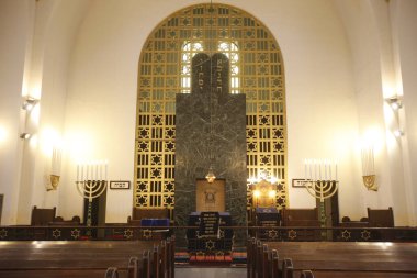 Kahramanlar Tapınağı sinagogu. Macaristan. 