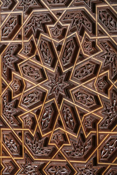 Женевська Мечеть Дерев Яні Двері Швейцарія — стокове фото
