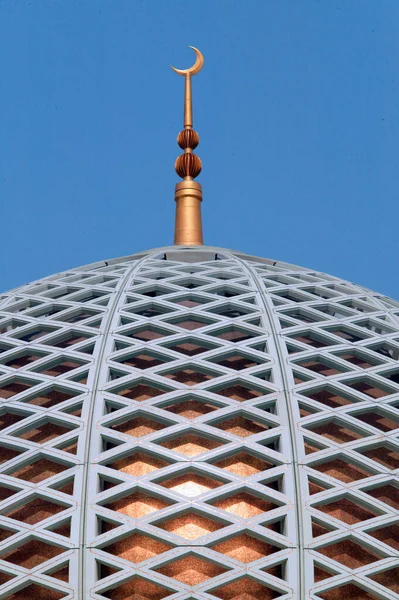 Szultán Qaboos Nagy Mecset Építészet Omán — Stock Fotó