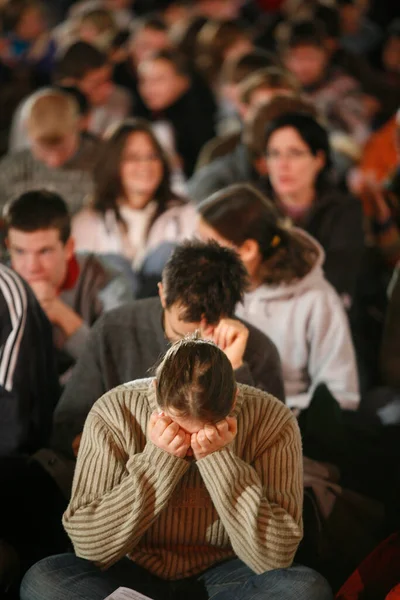 Oración Reunión Taize Comunidad Ecuménica Suiza —  Fotos de Stock