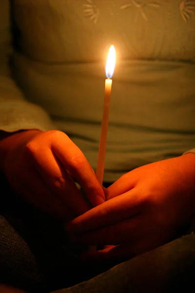 Comunidade Ecumênica Taize França Vela França — Fotografia de Stock