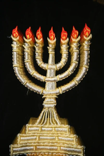 Menorah Symbol Judaism France — Stock Photo, Image