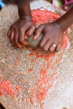 Afrika mutfağı. Afrika 'da günlük yaşam. Togo.