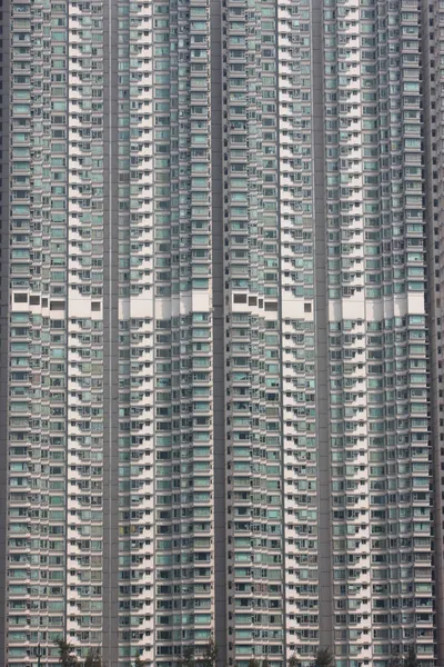 大屿山东涌的住宅大楼 海景新月 — 图库照片