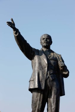 Macaristan, Budapeşte 'deki Heykel Parkı' nda Lenin Heykeli. 