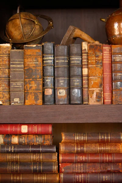 Staré Knihy Knihovně — Stock fotografie