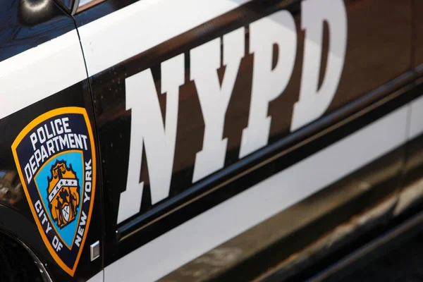 New York Polisi Nin Arabası Amerika Birleşik Devletleri — Stok fotoğraf
