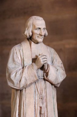 St. Germain l 'Auxerrois Kilisesi. Jean-Marie Vianney, D 'Ars' ı tedavi et. Fransa. 