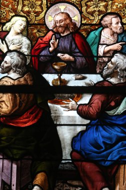  Saint Etienne du Mont Kilisesi. Son Akşam Yemeği. Fransa. 