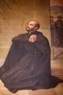 Aziz Ignace Kilisesi. Loyola 'lı Ignatius. Fransa. 