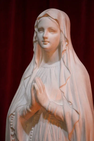 Szűz Mária Római Katolikus Templom Franciaország — Stock Fotó