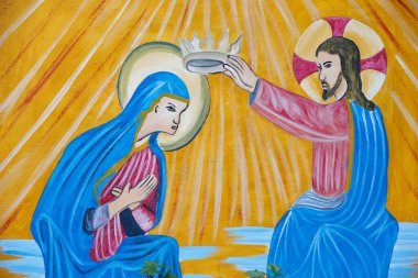 Bakire Meryem 'in Tacı. Kongo. 