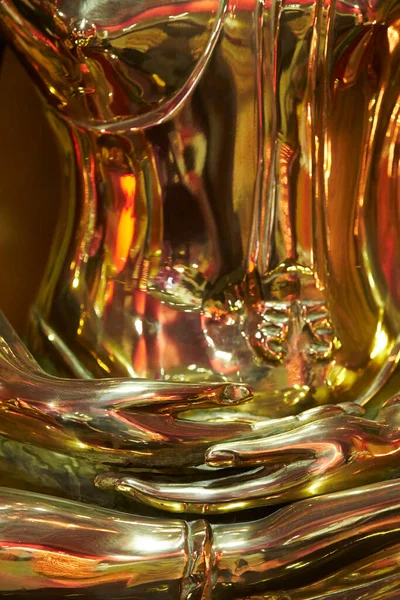 Budist tapınağı. Amicale des Teochew 'in meditasyon merkezi. Buda. Fransa. 