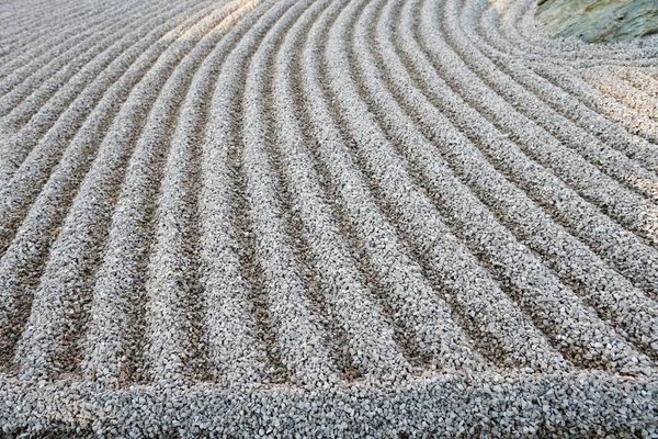 Japanese Garden Dry Landscape Zen Buddhism — стокове фото