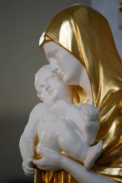 Virgin Child Steinhof Church Church Leopld Austria — Fotografia de Stock