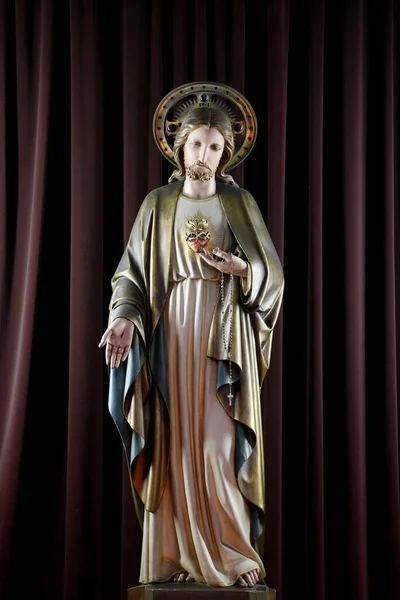 Petrus Paulus Church Jesus Sacred Heart Immaculate Conception Belgium — Fotografia de Stock