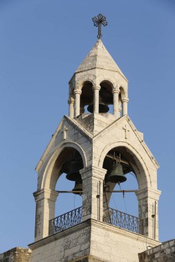 Kule. İsa 'nın Doğumu Bazilikası. İsrail. 