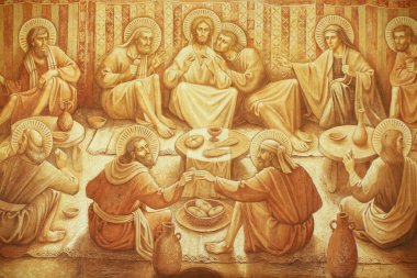 Son akşam yemeği. Roma Katolik Kilisesi. İsrail. 