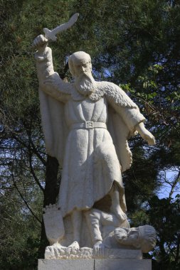 Carmel Dağı. Peygamber Elijah. İsrail. 