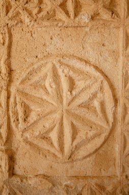 Shivta arkeolojik alanı (eski tütsü karavanı kasabası). İsrail. 