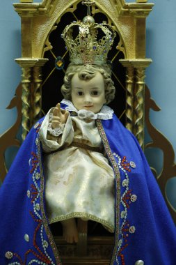 Bebek İsa 'yı. Roma Katolik Kilisesi. İtalya. 