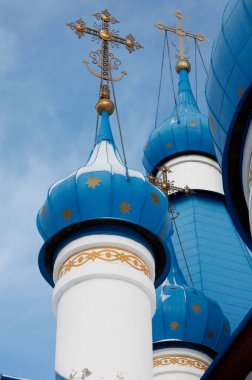 Rus Ortodoks Kilisesi. Mimarlık. Aziz Petersburg. Rusya. 
