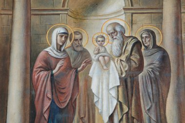 Rus Ortodoks Kilisesi. Templ 'da İsa' nın sunumu