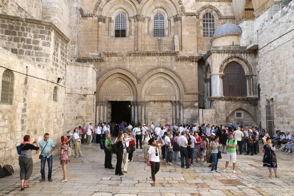 Tribunal Igreja Santo Sepulcro Israel — Fotografia de Stock