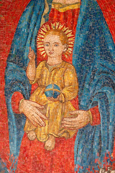 Basilica Annunciation Virgin Mary Child Italy Israel — стокове фото