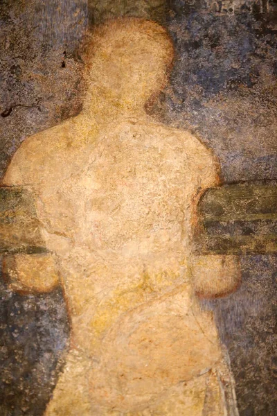 Les Fresques Ont Été Peintes Par Artiste Byzantin Entre 1150 — Photo
