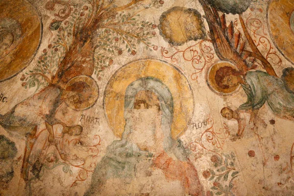 Die Fresken Wurden Zwischen 1150 Und 1175 Von Einem Byzantinischen — Stockfoto