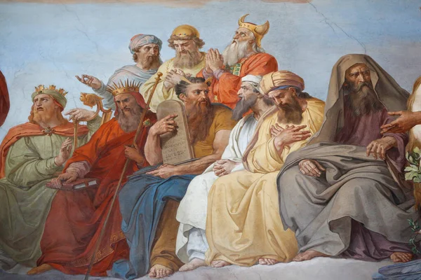 Vatican Museum Patriarchs Old Testament Italy — стоковое фото