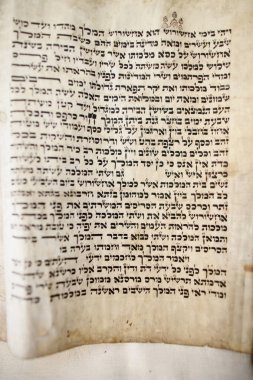 Büyük koro sinagogu. Yaşlı Torah. Rusya. 