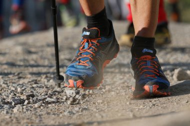 North Face Ultra Mont Blanc Yolu. Fransa. 