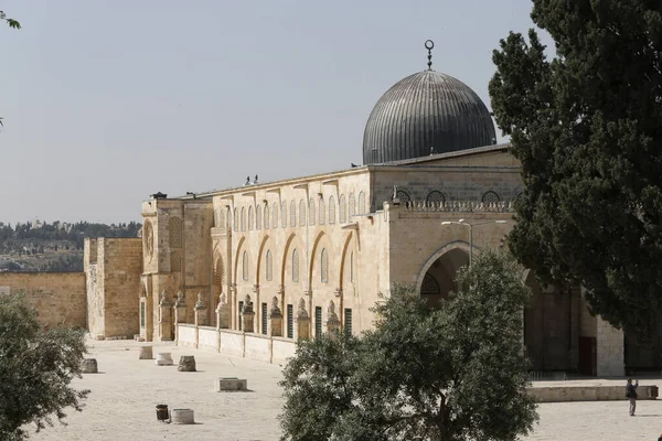 Mesquita Aqsa Monte Templo Israel — Fotografia de Stock