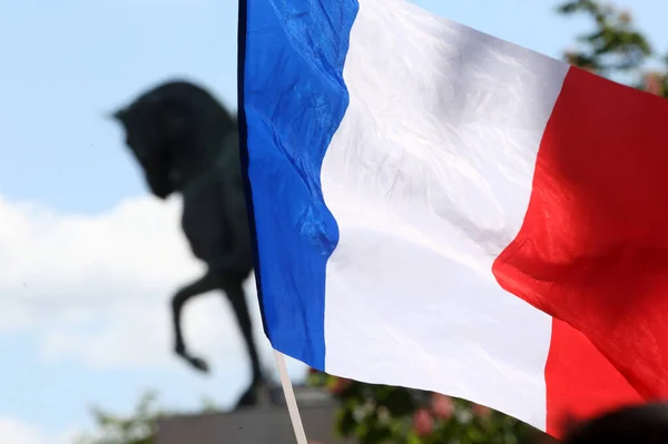 Президентская Избирательная Кампания Франции Франция — стоковое фото
