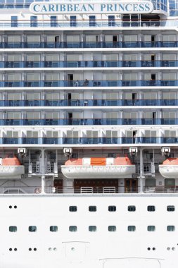 Le Havre Limanı. Çizgi. Fransa. 