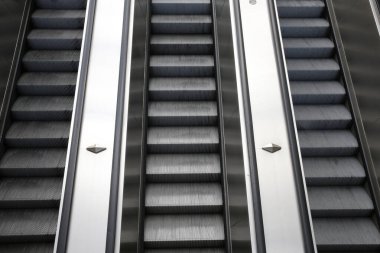 Metro stairs.Transportation.  Vienna. Austria.