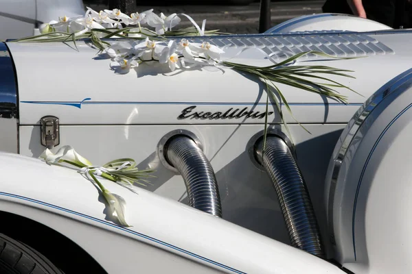 Luxury Car Excalibur Transportation Paris France — Stock Fotó