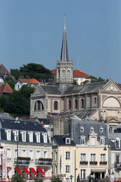 Kościół Trouville Sur Mer Francja — Zdjęcie stockowe