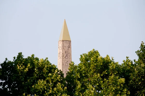 Parijs Place Concorde Luxour Obelisk Toerisme Parijs Frankrijk — Stockfoto