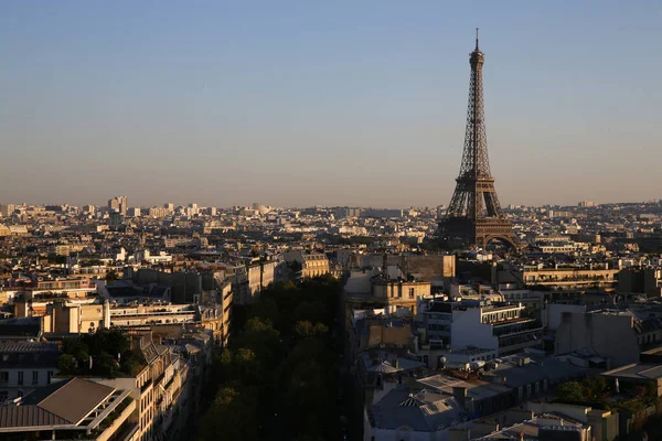 Paris City Eiffel Tower France — Zdjęcie stockowe