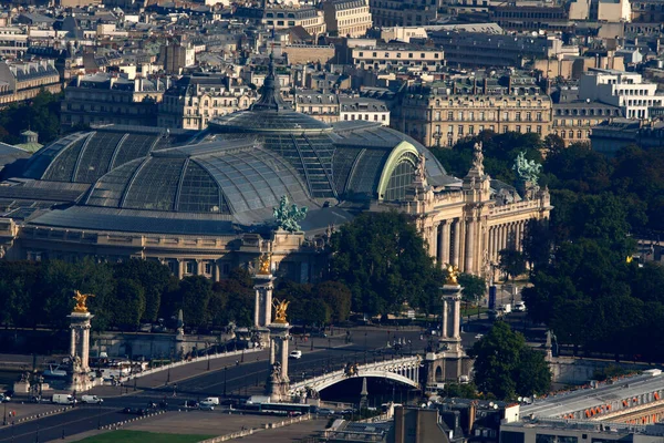 Paris City Grand Palais Alexandre Iii Bridge France — Stock Fotó