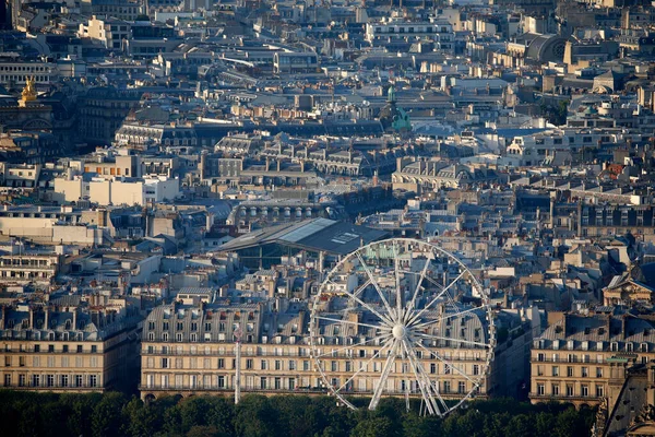 Paris City Tuileries Gardens Rue Rivoli France — Stockfoto