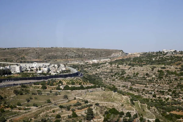 Israeli West Bank Border Israel — Fotografia de Stock