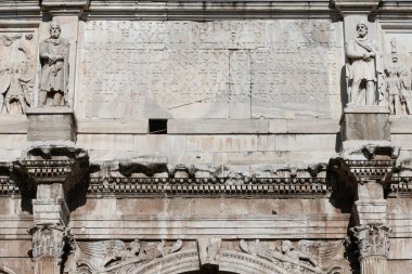 The Arch of constantine.  Roman architecture.  Roma. Italy. 