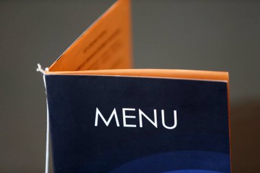 Set menu in a restaurant.  Senegal. 
