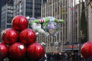 Buzz Lightyear. Macy's Thanksgiving Day Parade. United states of America. 